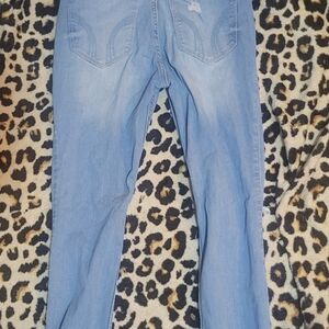 Hollister Women's Light Blue Skinny Jeans